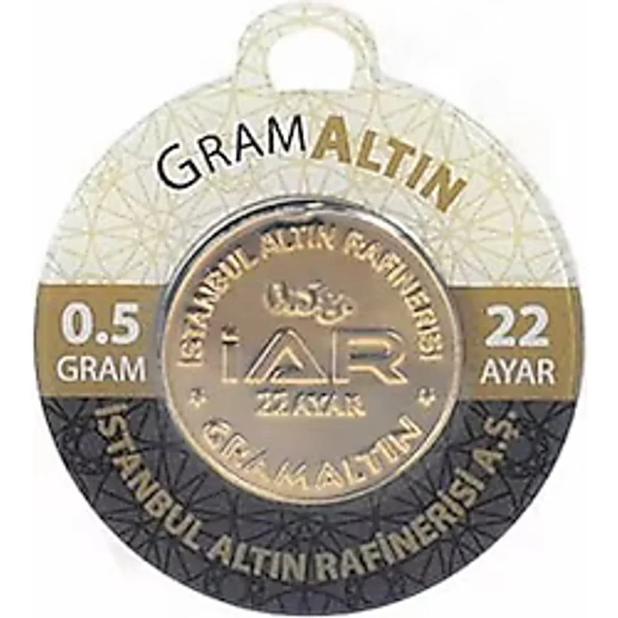 0.5 gr 22 Ayar Gram Altın
