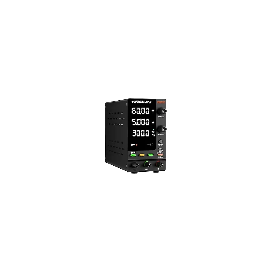 0-60v/5a Ayarlı Dc Güç Kaynağı Voltaj Regülatörü Şarj Fonksiyonlu