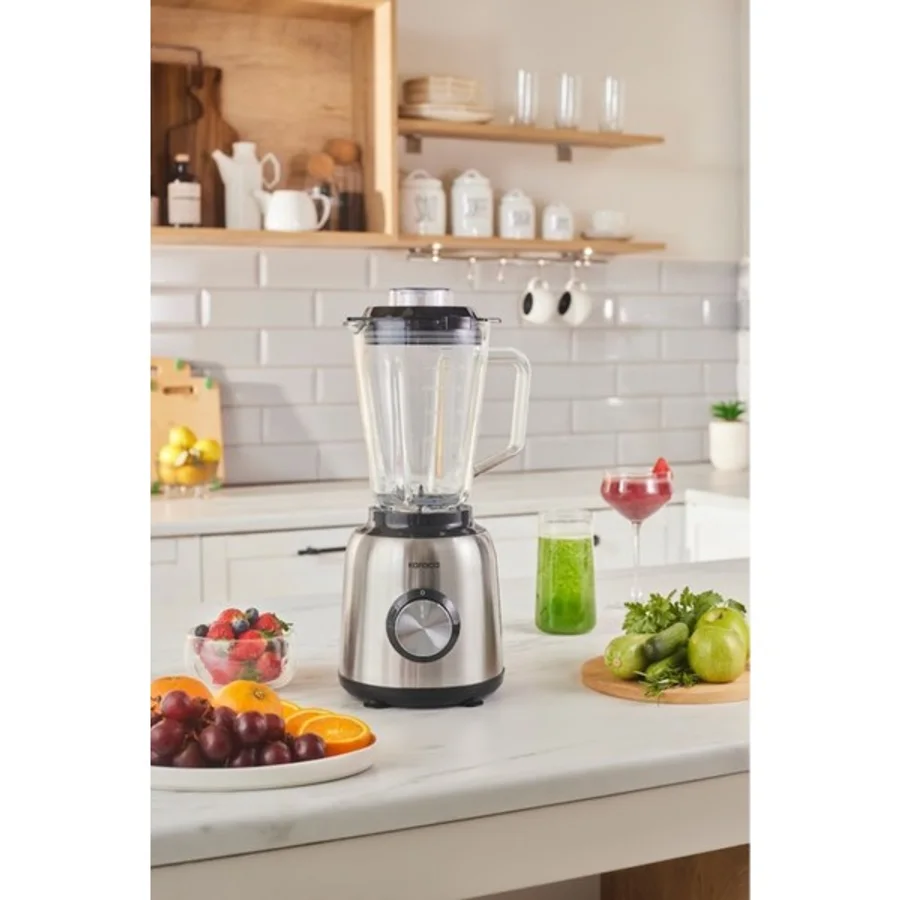 1.5 Lt Cam Hazneli Pratik Smoothie Blender, Sağlıklı Içecekler İçin Uygun