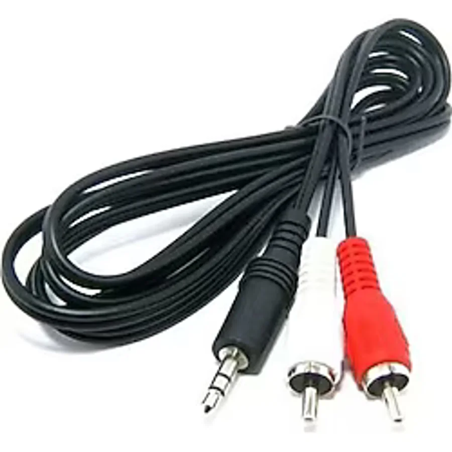 1.5 METRE SES SİSTEMİ KABLOSU STEREO AUX TO 2 RCA K-1