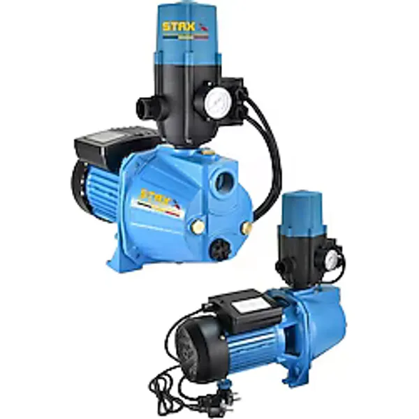 1.5Hp Multijet Tam Otomatik Metal Dişli Sistem Bakır Sargılı Büyük Boy Su Pompası Motoru Hidrofor