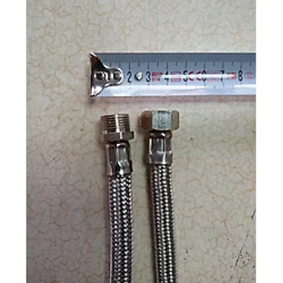 1 Adet 70 Cm Klozet Celık Orgulu Flex Baglantı Hortumu Nıpellı