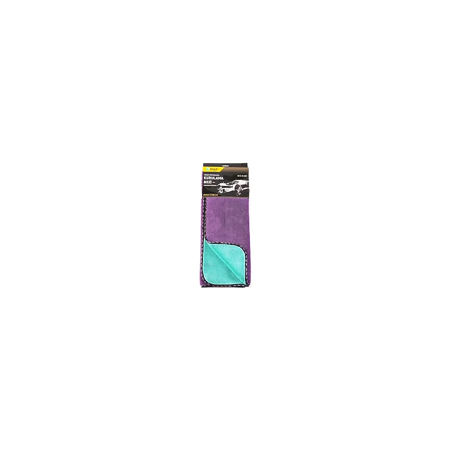(1 Adet) Spark 2318 Prestige Mega Boy Mikrofiber Oto Kurulama ve Temizlik Tank Bezi 50x75 cm.