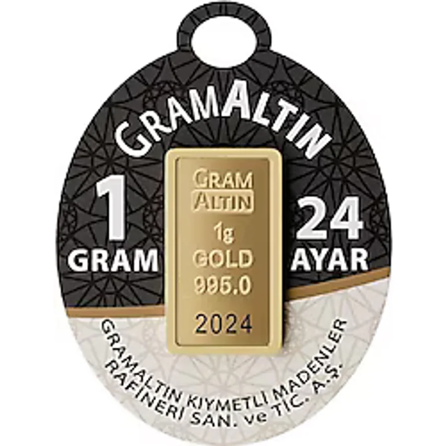 1 gr 24 Ayar 995.0 Milyem Gram Altın