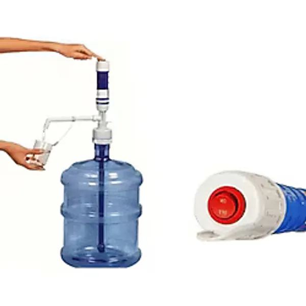 1.kalite Pilli Damacana Su Pompası Otomatik Pilli Pompa 19 Litre Su Sebili Bidonu Damacana Pompası