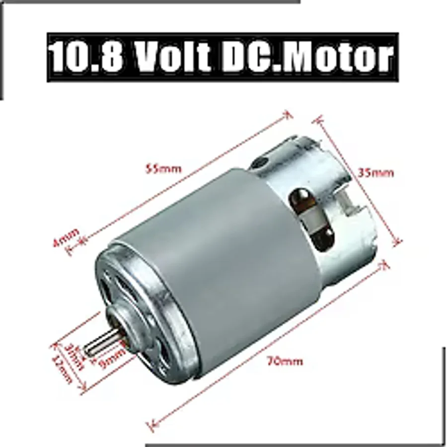 10.8 v / 10.8 volt Şarjlı Matkap Motoru Dc. RS-550