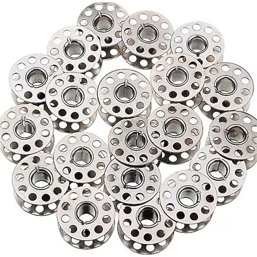 10 Adet Ev Tipi Dikiş Makine Masurası (metal)
