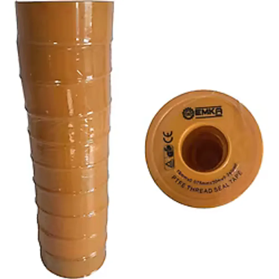 10 ADET TEFLON BANT BÜYÜK SIHHİ TESİSAT SU SIZDIRMAZLIK BANDI 19mm X 30 MT DOĞALGAZ TESİSAT BANDI
