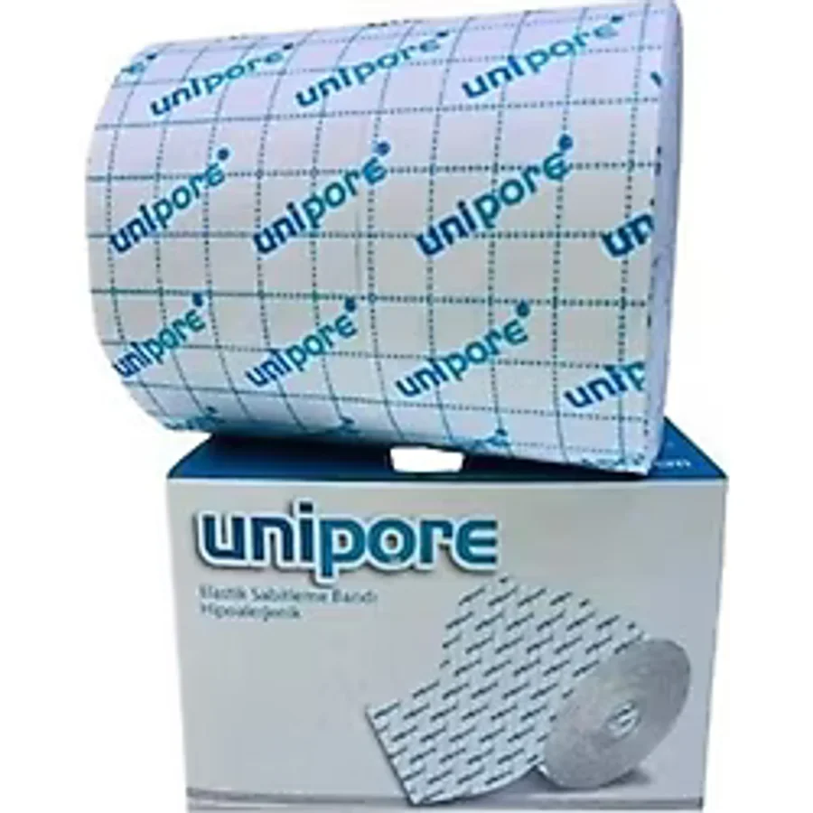 10 ADET Unipore Esnek Sabitleme Bandı (Fix) Flaster 10m x 10cm