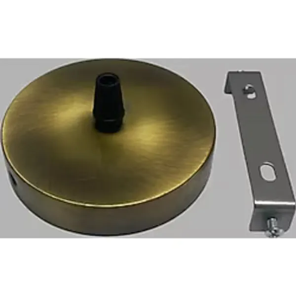 10 cm Eskitme Kaplama Avize Tavan Aparatı,eskitme Avize Parça,eskitme Rozans - Kahverengi
