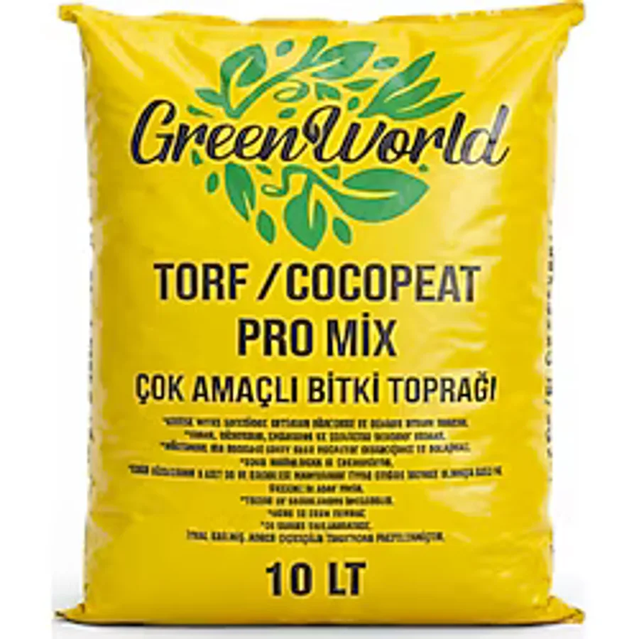 10 Litre İthal Çok Amaçlı Bitki Toprağı Torf Cocopeat Kokopit