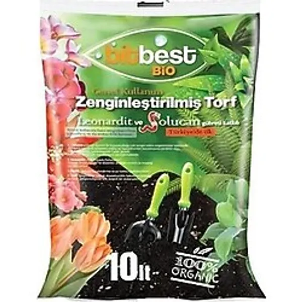 10 Lt Zenginleştirilmiş Torf 1 Adet
