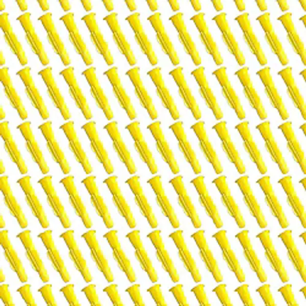 ( 100 Adet) Plastik Roket Dübel M8 Mantar Kanatlı Dübeller Vida Sabitleme Bağlantı Elemanı