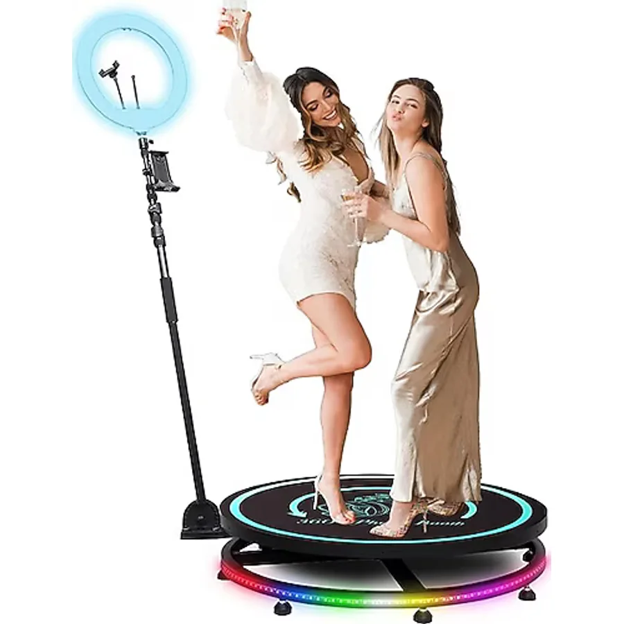 100 CM Mutay Tech 360 Video Booth - Siyah