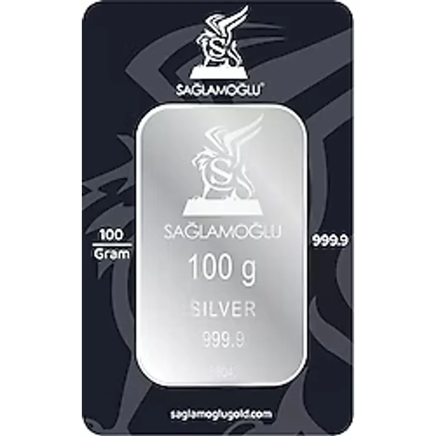 100 gr Külçe Gümüş