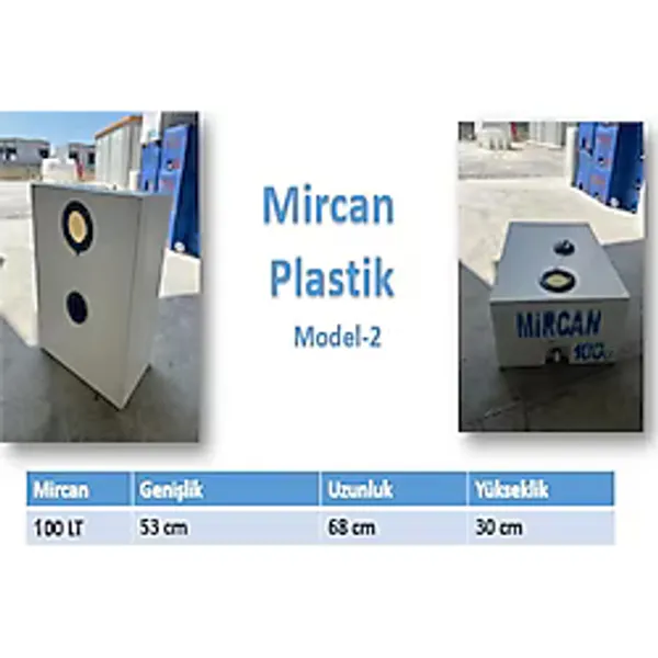 100 Lt Su Deposu Karavan Model 2