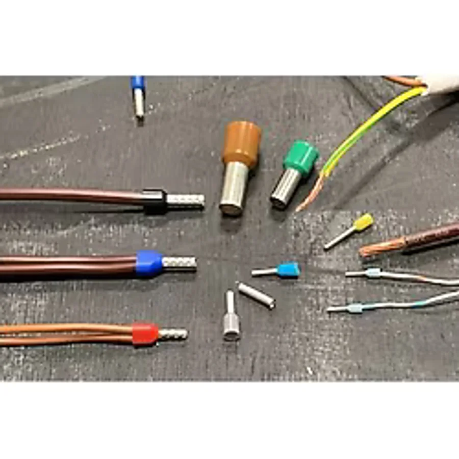 100 Maasco Yüksük Izole Kablo Ucu 0.5-0.75-1-1.5-2.5-4-6-10-16 - 1,5 mm2