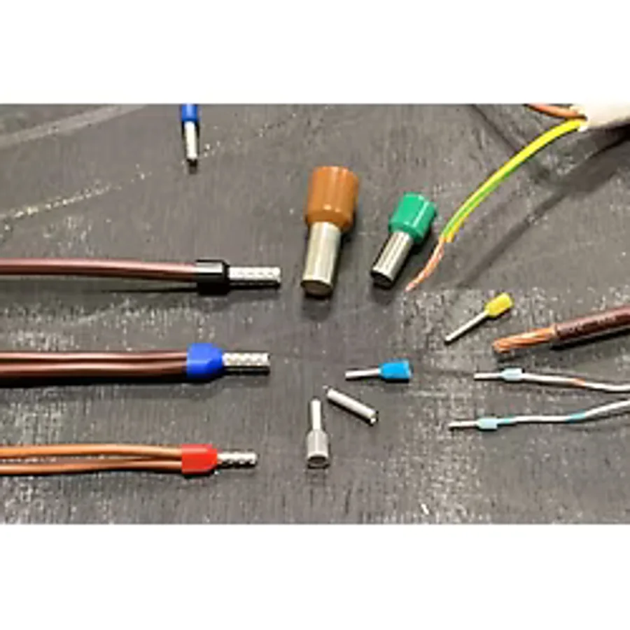 100 Maasco Yüksük Izole Kablo Ucu 0.5-0.75-1-1.5-2.5-4-6-10-16-25