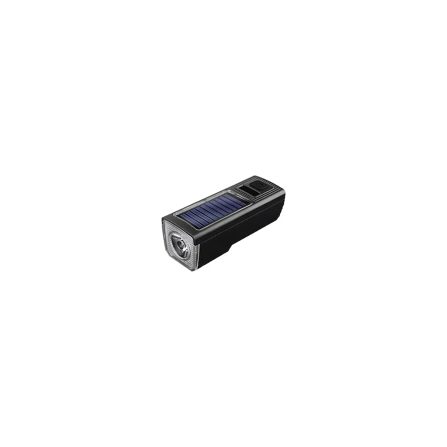 1000 Lümen 5 Modlu Su Geçirmez Solar Güneş Enerjili Usb Şarjlı Bisiklet Farı 001 yeşil