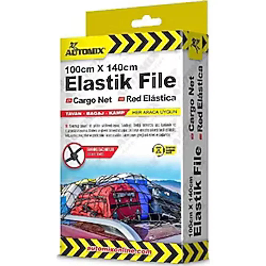 100X140cm Elastik Bagaj Filesi - Automix