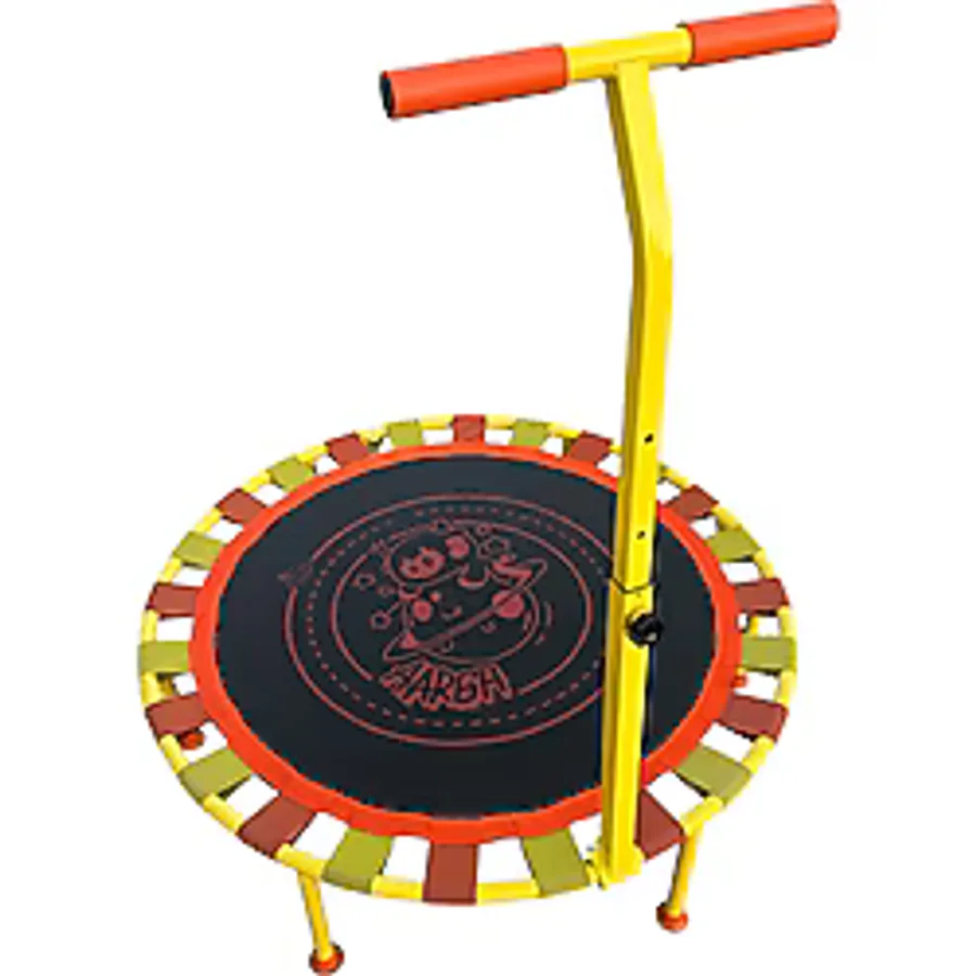 102 cm (40 Inç) Katlanabilir Tutunmalı Trambolin - Çocuklar ve Yetişkinler İçin Eğlenceli ve Güvenli Zıplama