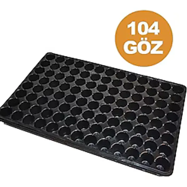 104 Göz Viyol (10 Adet) FİDE YETİŞTİRME VİYOLÜ FİDAN YETİŞTİRME KABI ÇİLEK SEBZE MEYVE SÜS BİTKİSİ SKULENT FİDELİK