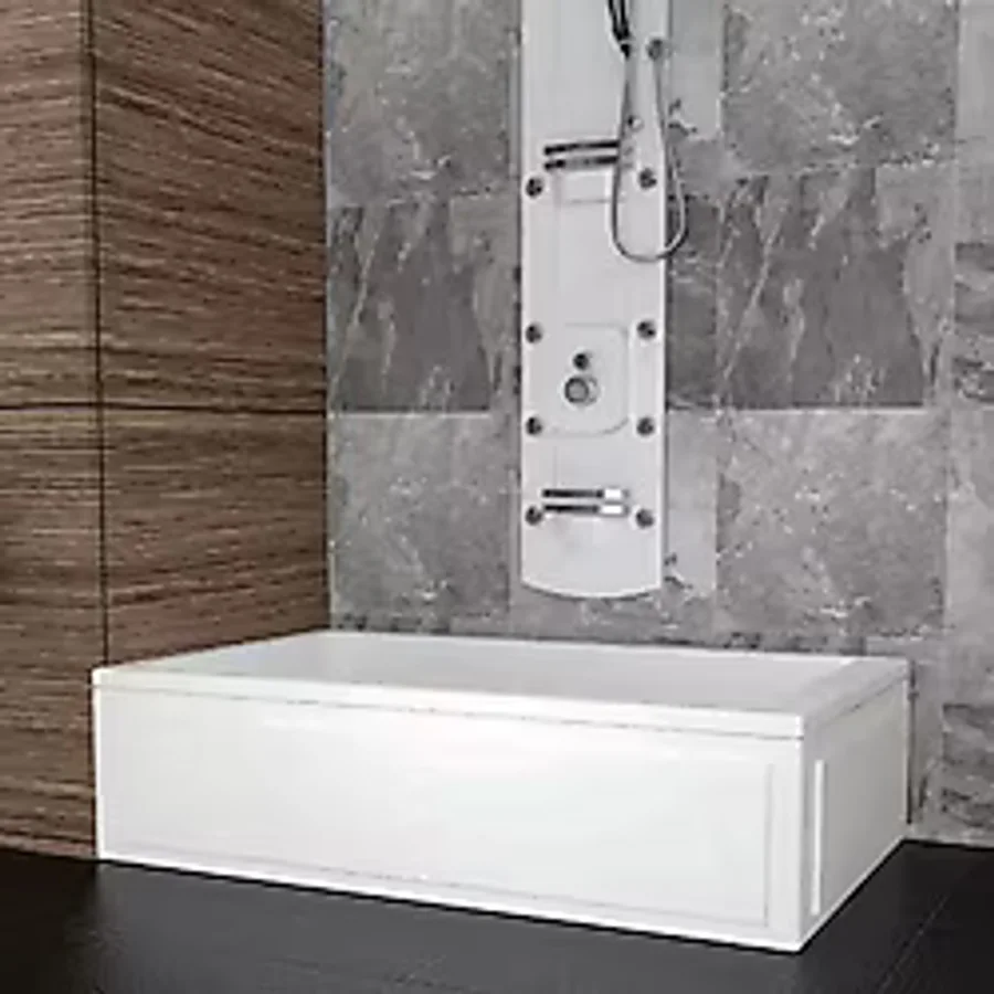 105X70X55 Düz Oturmalı Küvet