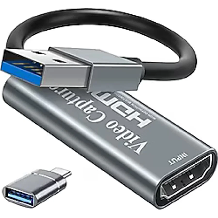 1080P 60HZ HDMI Video Capture Card - USB Görüntü Yakalama Kartı (Canlı Yayın, Oyun ve Eğitim İçin) zr1084