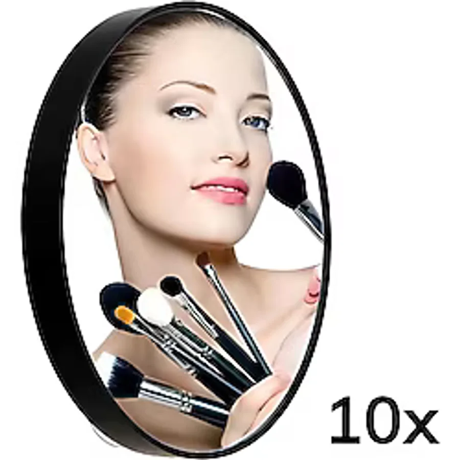 10x Büyüteçli Vantuzlu Pratik Kullanışlı Makyaj Lens Traş Aynası
