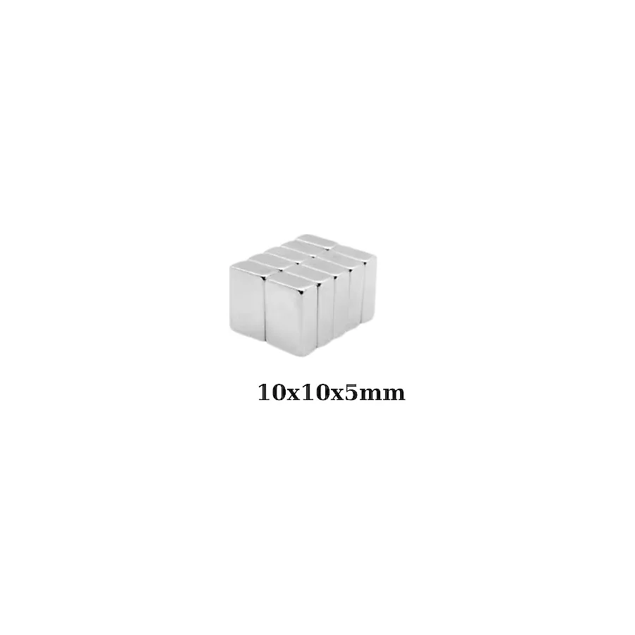 10X10x5mm Neodyum Güçlü Mıknatıs - Neodim Magnet