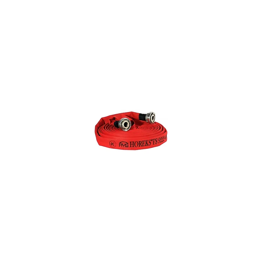 112" İÇİ KAUÇUK DIŞI PU KAPLI KIRMIZI 30 METRE YANGIN HORTUMU TS 9222 SERTİFİKALI