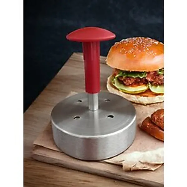12 cm Hamburger Köftesi Yapma Köfte Şekillendirme Kalıbı Presi 100-130 G