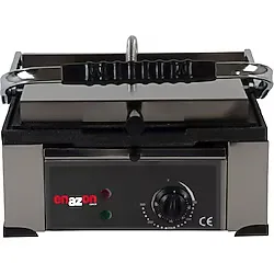 12 Dilim Elektrikli Saf Döküm Tost Makinesi 1550 W. - Döküm 35x25 - 11,75 Kg - Ebat 26x36x32