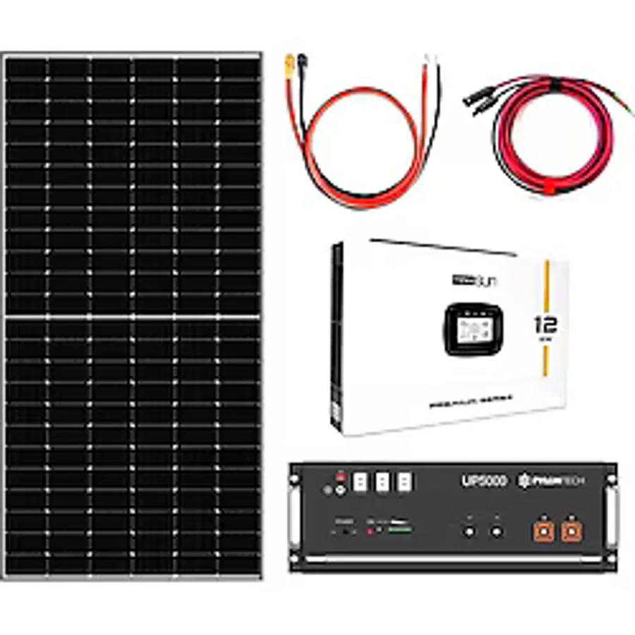 12 Kw Akıllı İnverterli 5 Kw Bataryalı Arttırılabilir Hazır Solar Enerji Paketi