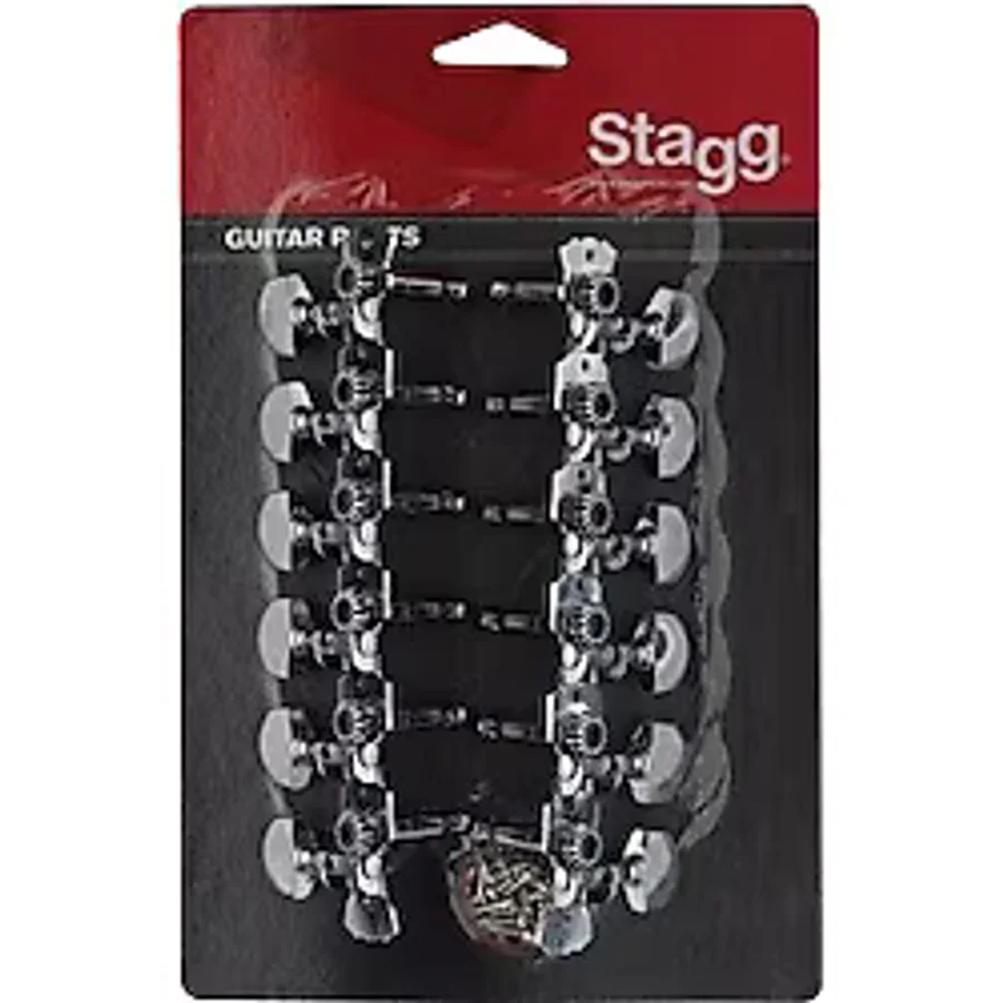 12 Tellı Akustık Gıtar Icın 6+6 Burgu Takımı Stagg Kg679