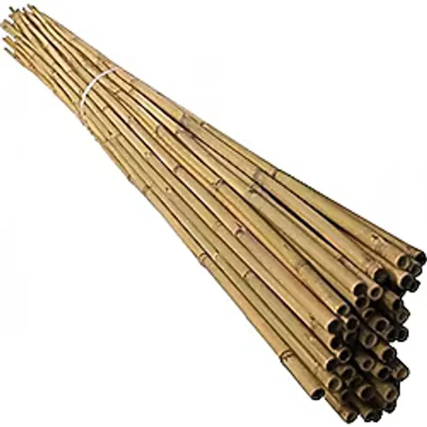 120 Cm Doğal Bambu Bitki Destek Çubuğu 10 Adet 5-10 mm