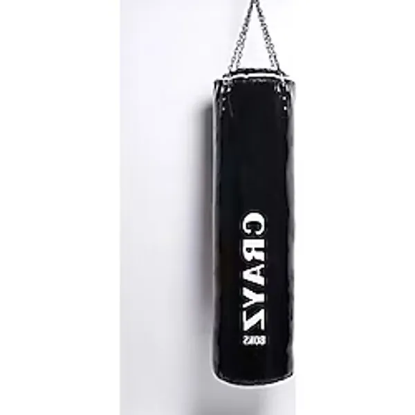 120X35 Cm Boş Boks Kum Torbası, Tavan Askı Aparatı İle