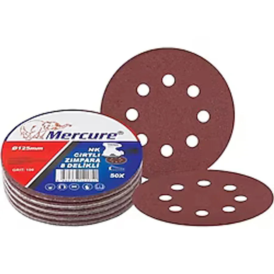 125mm 120 KUM DELİKLİ CIRT ZIMPARA