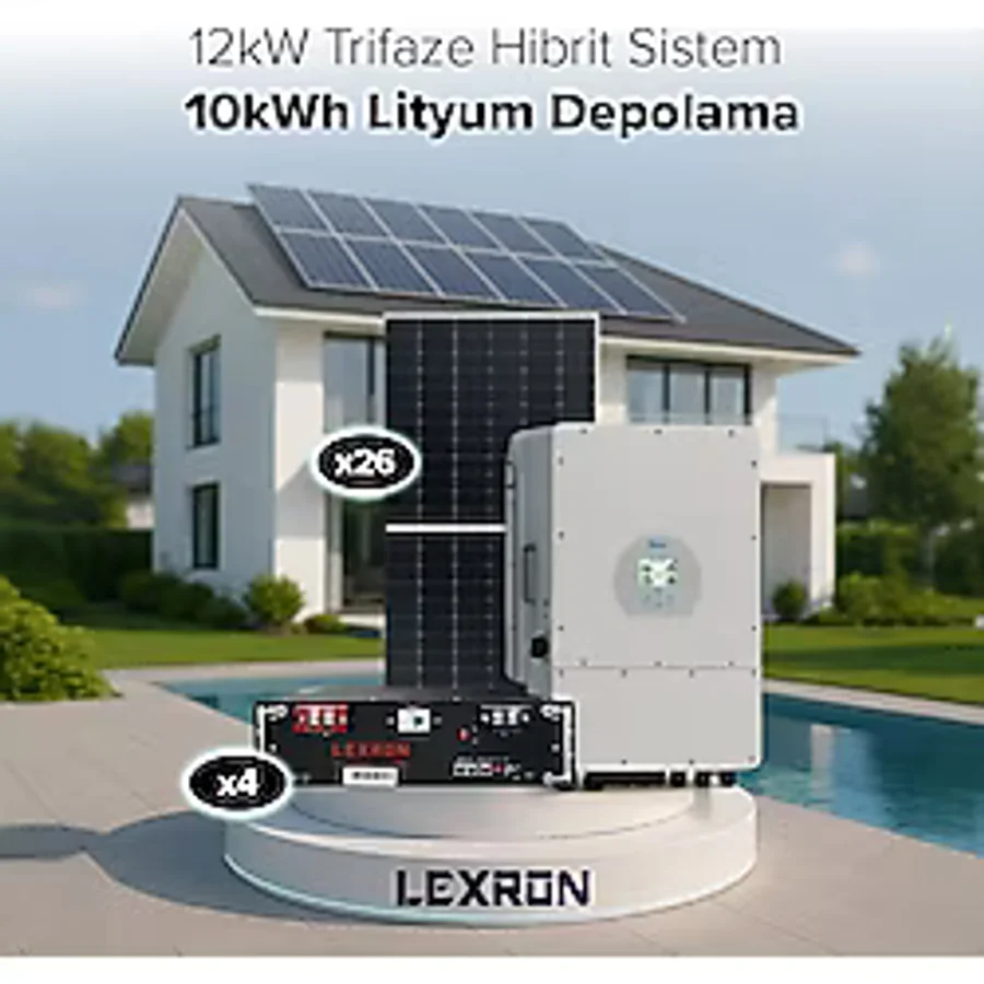 12Kw Trifaze Hibrit Sistem 2