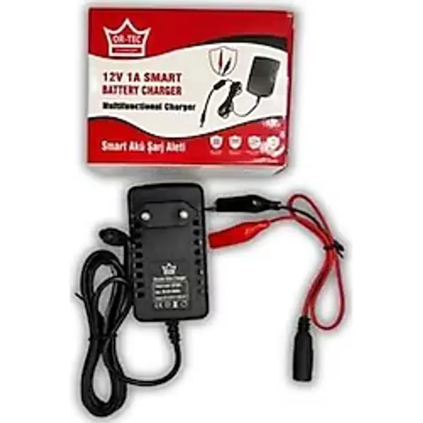 12V 1A Akü Şarj Cihazı Adaptörü
