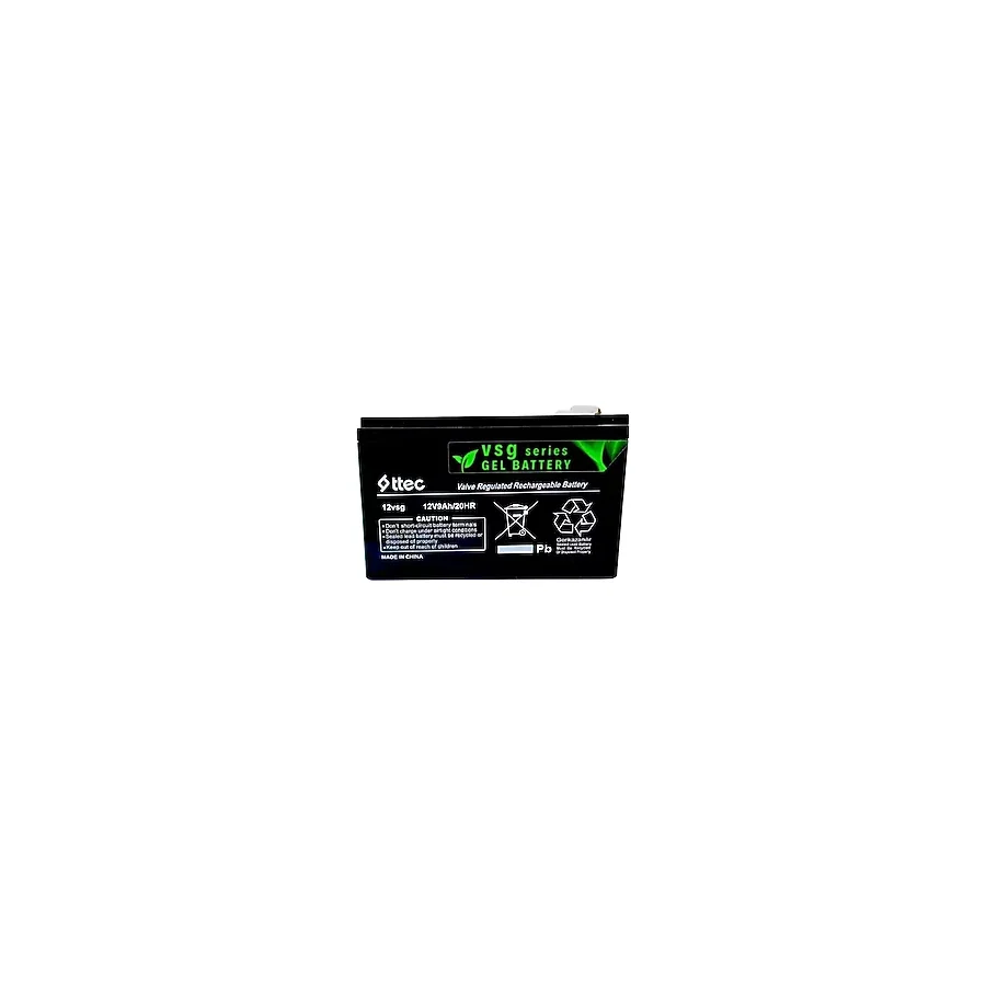 12V 9AH Jel Akü Ttec - Akülü Çocuk Arabası Yedek Aküsü