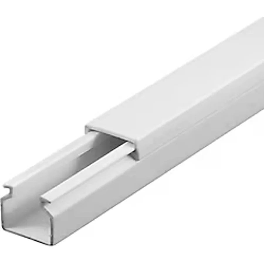 12X12 YAPIŞKAN BANTLI PVC KABLO KANALI - 1 BOY 2 METRE