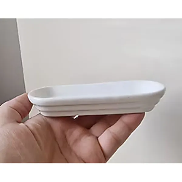 14,5cm Saksı Altlığı, Tepsi, Mumluk, Sunumluk Silikon Kalıp K-1278, Kokulu Taş Alçı Mum Kalıbı