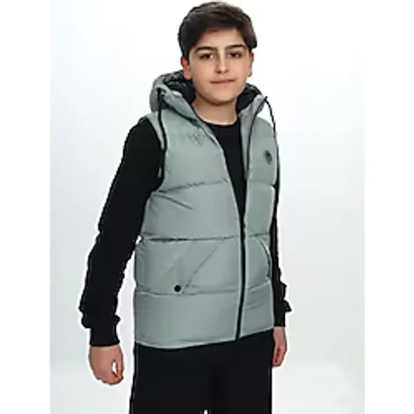 14093 Toontoy Erkek Çocuk Göğsü Armalı Şişme Yelek 14093 Yeşil 5-6 YAŞ