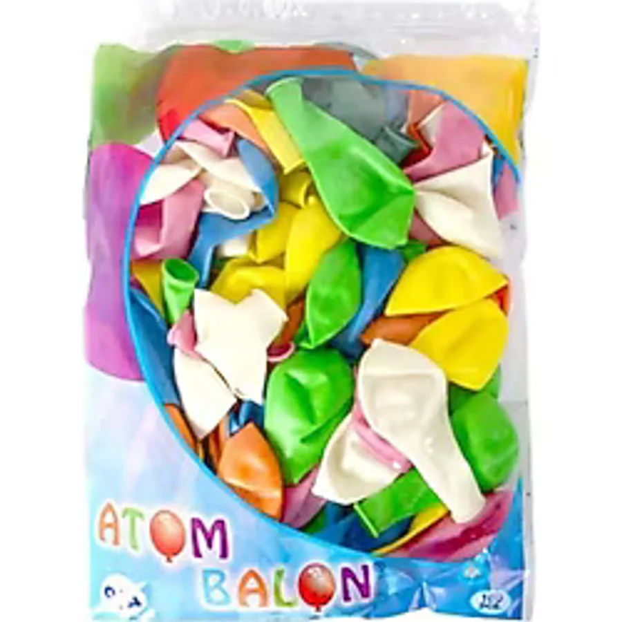 14A BALON KARIŞIK RENKLİ 100 ADET
