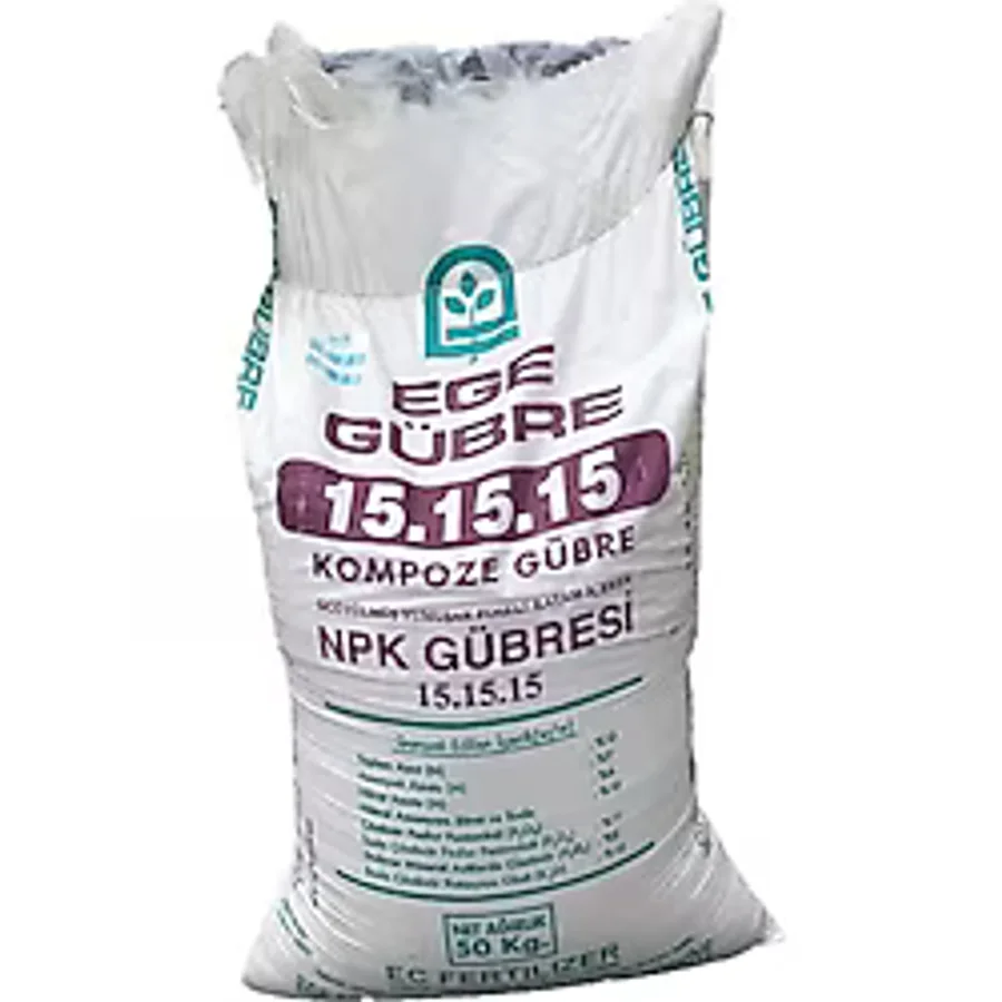 15.15.15 NPK TABAN SÜPER KOMPOZE GÜBRESİ (3x15) - 5 KG