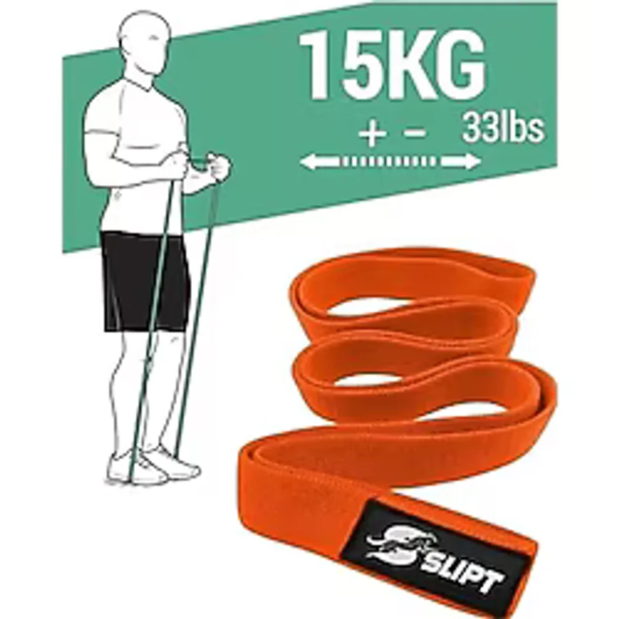 15 Kg Active Sert Loop Direnç Bandı Süper Loop Bandı Egzersiz Direnç Lastiği (1, Turuncu)