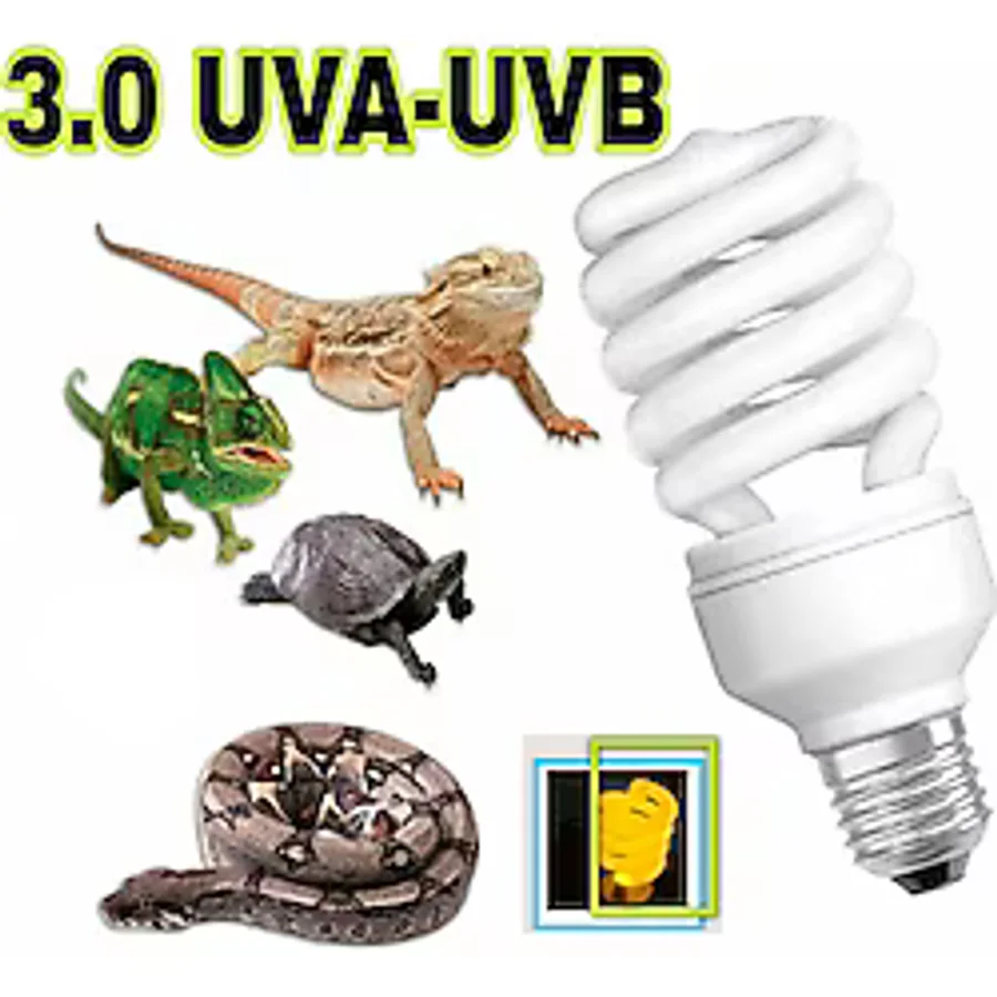 15 Watt Uva-Uvb 3.0 Sürgüngen Teraryum Tropikal Lamba