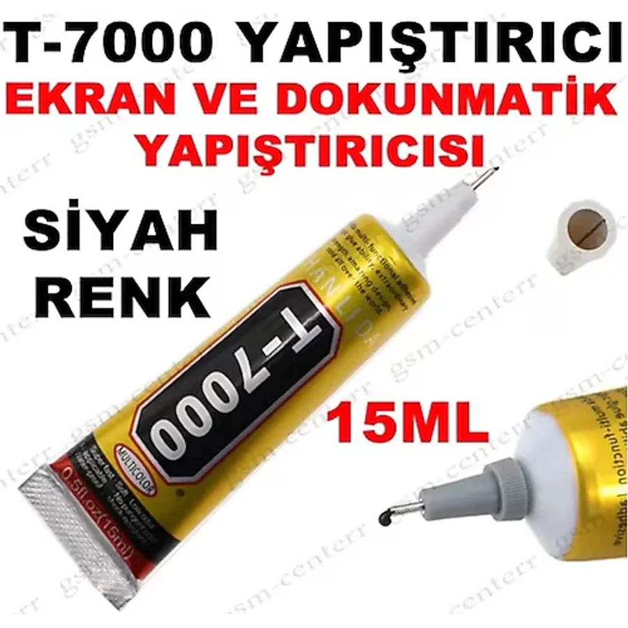 15Ml T7000 Cep Telefon Lcd Ekran Kapak Plastik Yapıştırıcı Siyah (368840106)