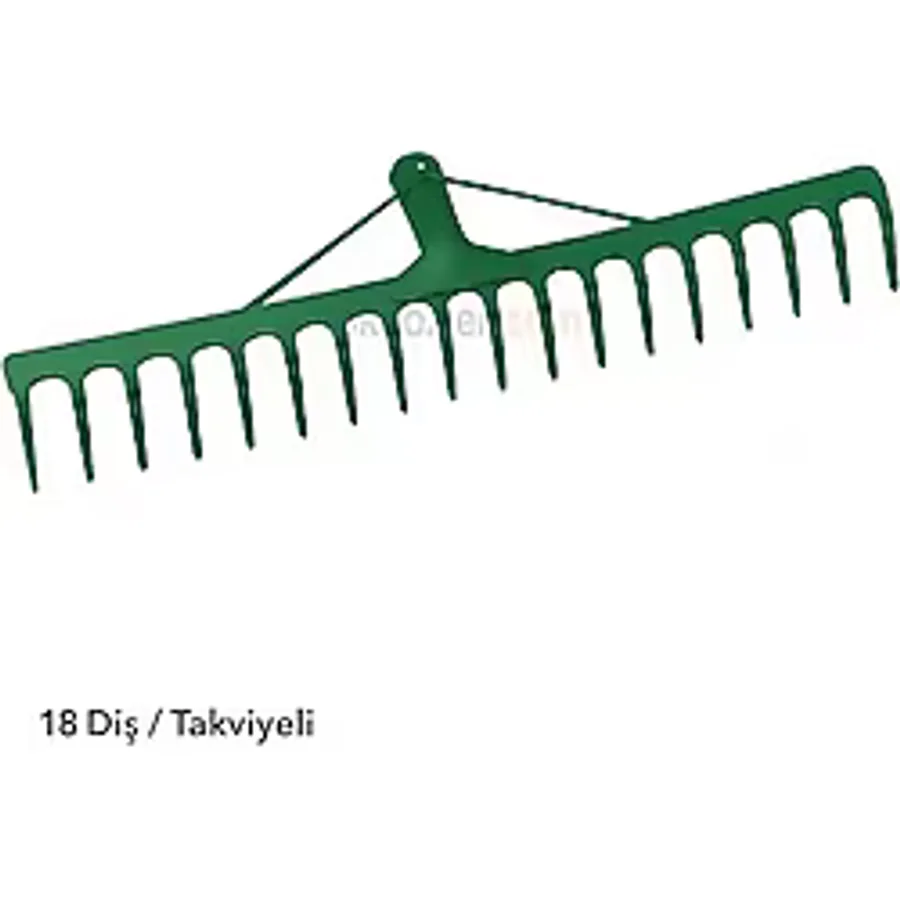 18 Diş Takviyeli Tırmık